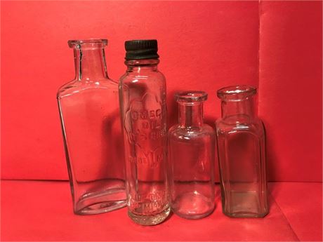 Vintage Miniature Bottles