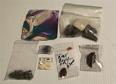 Various Collectible Gems