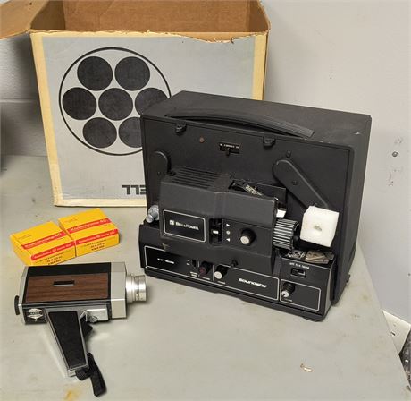 Vintage Bell & Howell Camera Items