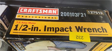 Craftsman Professional 7.5 Amp Motor 1/2 in. Impact Wrench