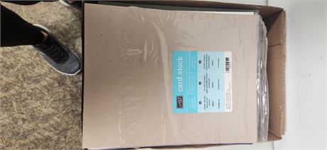 Lot Of Misc. Cardstock & Craft Paper