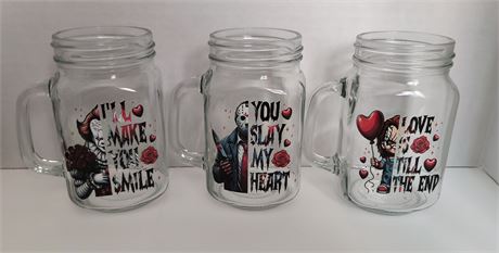 Horror Mason Jars