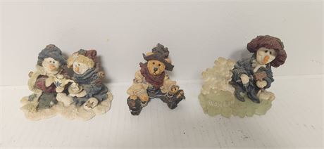 Boyd Snowmen Statues & Boyd Bear Statue