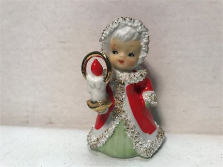 1950s Lefton Christmas Angel Bell