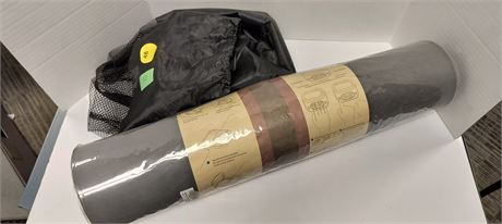 Yoga Mat With Phone Stand & Mesh Carry Bag
