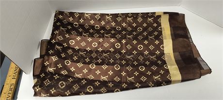 Pillowcase. Has Small Holes In Fabric. Not Sure If Authentic Louis Vuitton