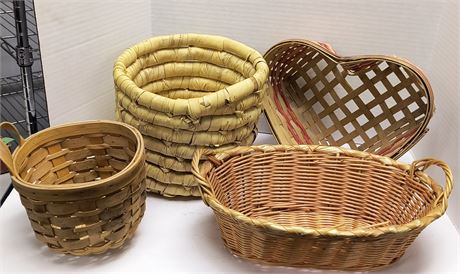 Various Wicker Baskets