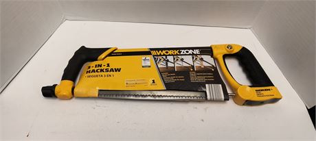 Work Zone 3-In-1 Hack Saw