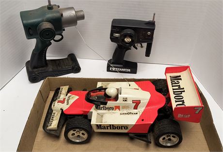 Vintage Marlboro RC Car. Not Tested