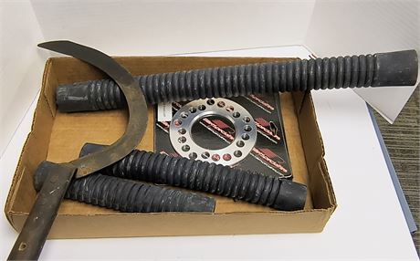 Wheel Spacers & Scythe & Hose