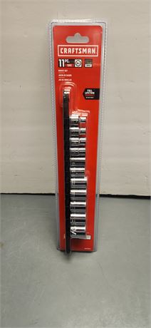 Craftsman 11 Piece SAE Socket Set