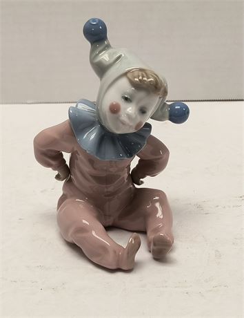 NAO Lladro Porcelain Clown