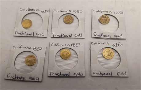 California gold coins