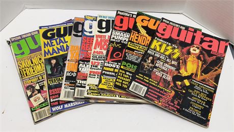Various Guitar School Magazines