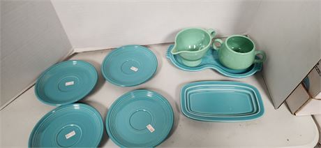Lot Of Fiesta Dishes