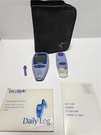 freestyle blood glucose tester