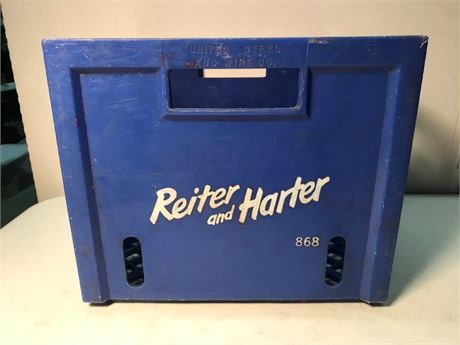Reiter and Harter Milk Crate