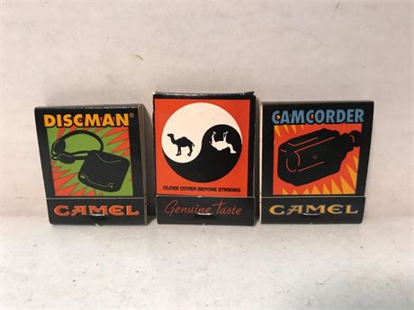 Camel Matchbooks