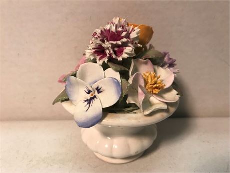 Unmarked Porcelain Flowers