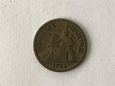 1923 France 50 Centimes