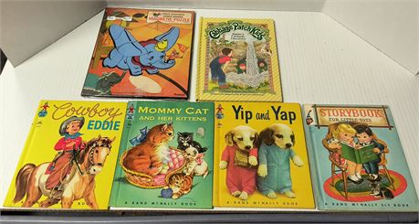 Vintage Children's Books & Vintage Dumbo Puzzle