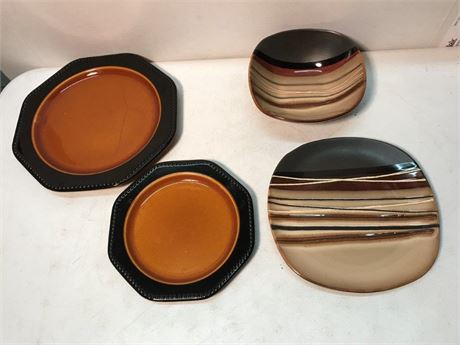 Ironstone Octagon Amber & Better Homes Kitchenware