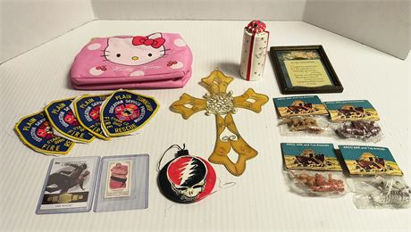 Animal toys, patches