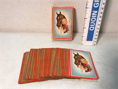 Vintage Horse Imperial Playing Cards