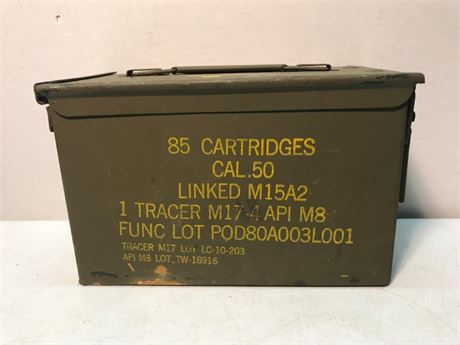 .50 Cal Ammo Box