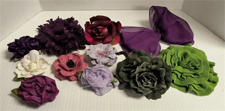 Hair bows and flowers