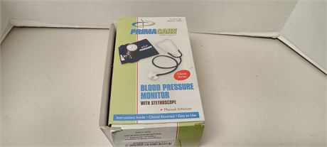 Blood Pressure Monitor With Stethoscope