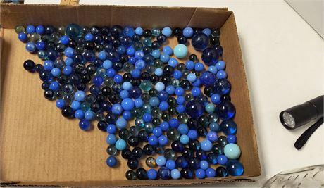 Various Collectible Marbles.