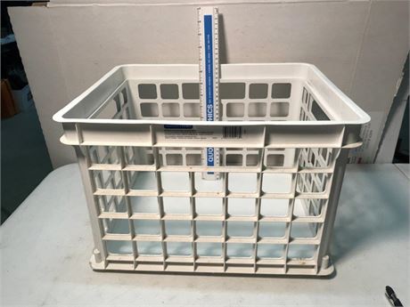 Plastic Crate (White)