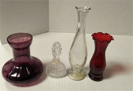 Lot Of Various Glassware