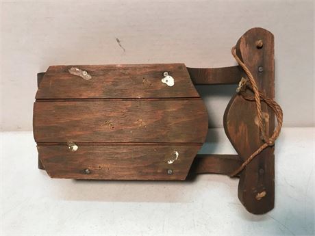 Doll Wooden Sleigh
