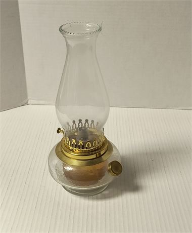 Small Glass Oil Lamp