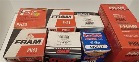 Lot of car parts