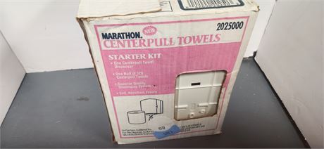 Marathon Center Pull Towels Starter Kit
