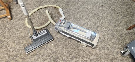 Vintage Electrolux Vacuum Cleaner With Attachments