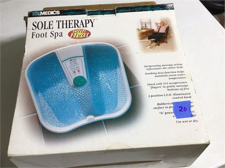 Medics Therapy Foot Spa