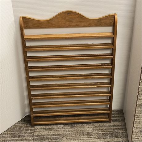 Wood Wall Display