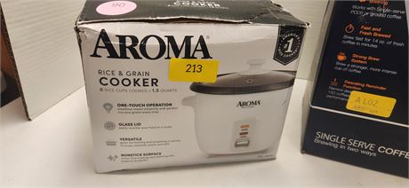 Aroma Rice & Grain Cooker 1.5 Quarts