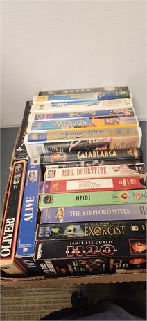Lot Of VHS Tapes