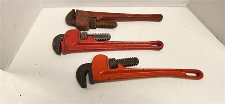 Rigid 14" Pipe Wrench & Misc. 14" Pipe Wrenches