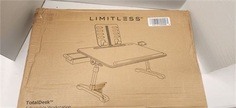 Limitless Innovations White Total Desk Adjustable Work Station