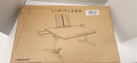 Limitless Innovations White Total Desk Adjustable Work Station