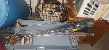 Lot Of Misc. Golf Clubs