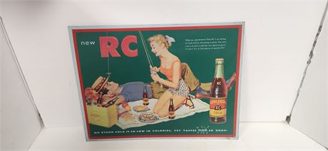1992 Collectible Metal Sign