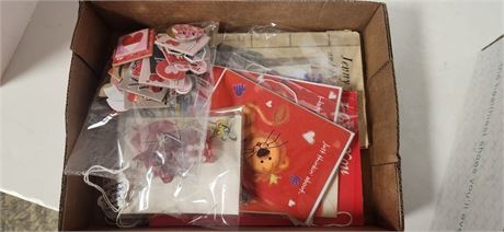 Lot Of Valentine's Day Items & Misc.
