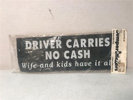 Bumper Sticker